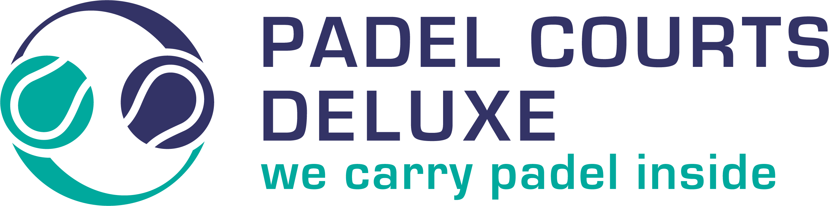 Padel Courts Deluxe PCDLX Logo